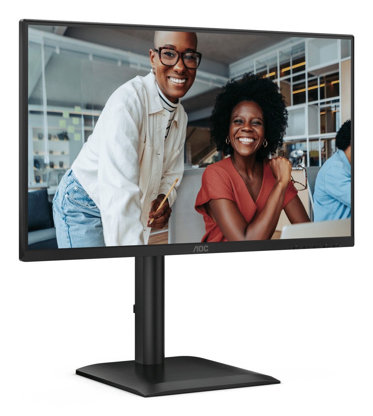 AOC E4 24E4UJ computer monitor 60.5 cm (23.8") 1920 x 1080 pixels Full HD LED Black