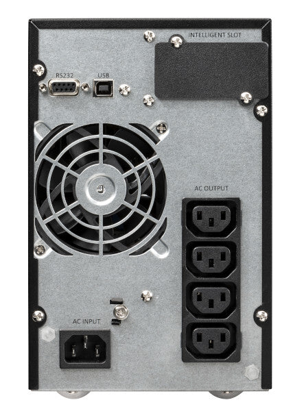 Eaton 9E uninterruptible power supply (UPS) Double-conversion (Online) 1 kVA 800 W 4 AC outlet(s)