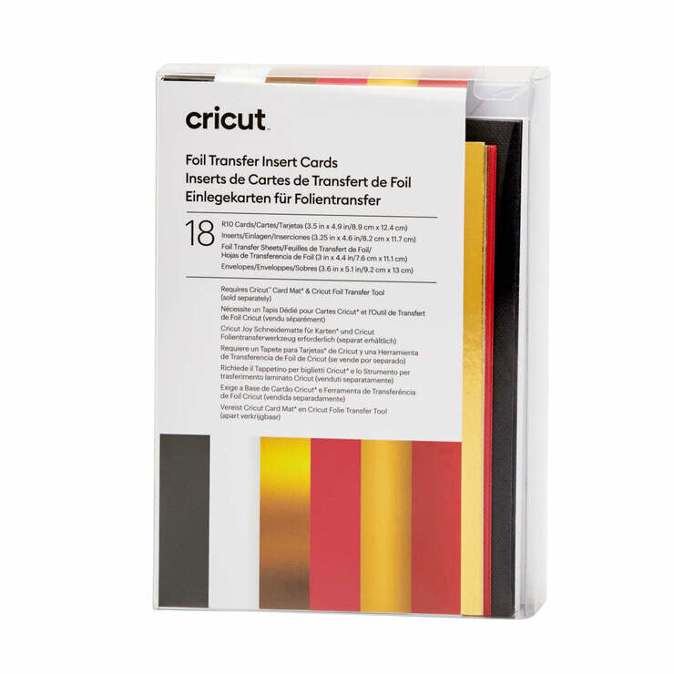 Cricut Joy Foil Transfer Insert 18 sheets