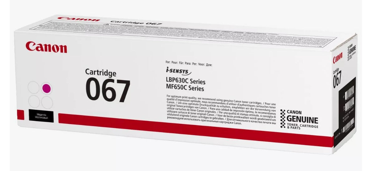 Canon 067 toner cartridge 1 pc(s) Original Magenta