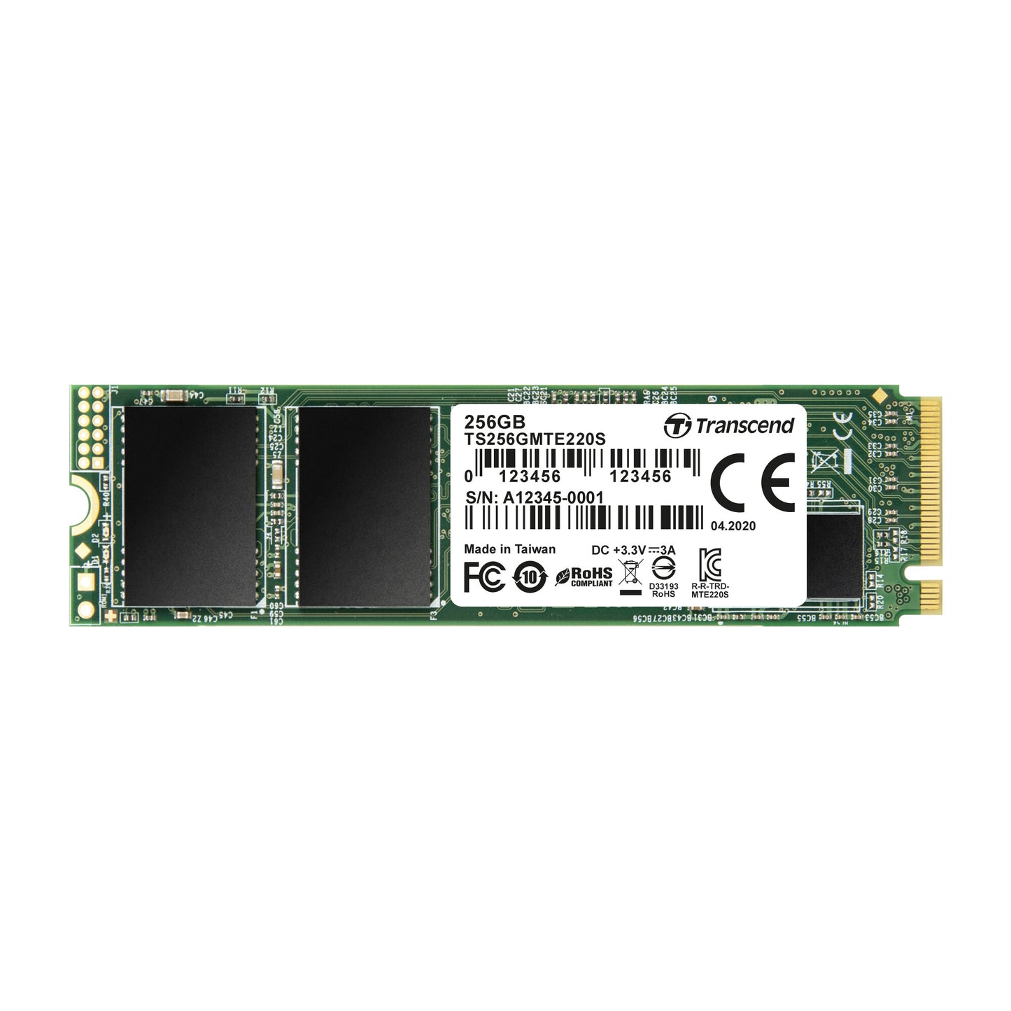 Transcend PCIe SSD 220S 256GB