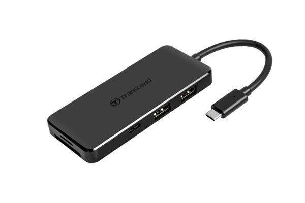 Transcend HUB5C USB 3.2 Gen 2 (3.1 Gen 2) Type-C Black