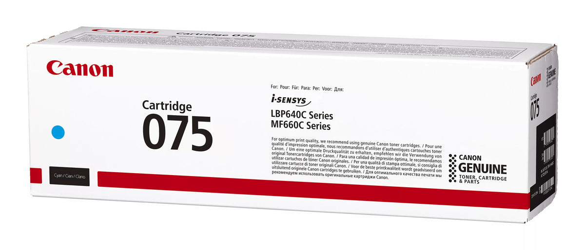 Canon 075 toner cartridge 1 pc(s) Original Cyan