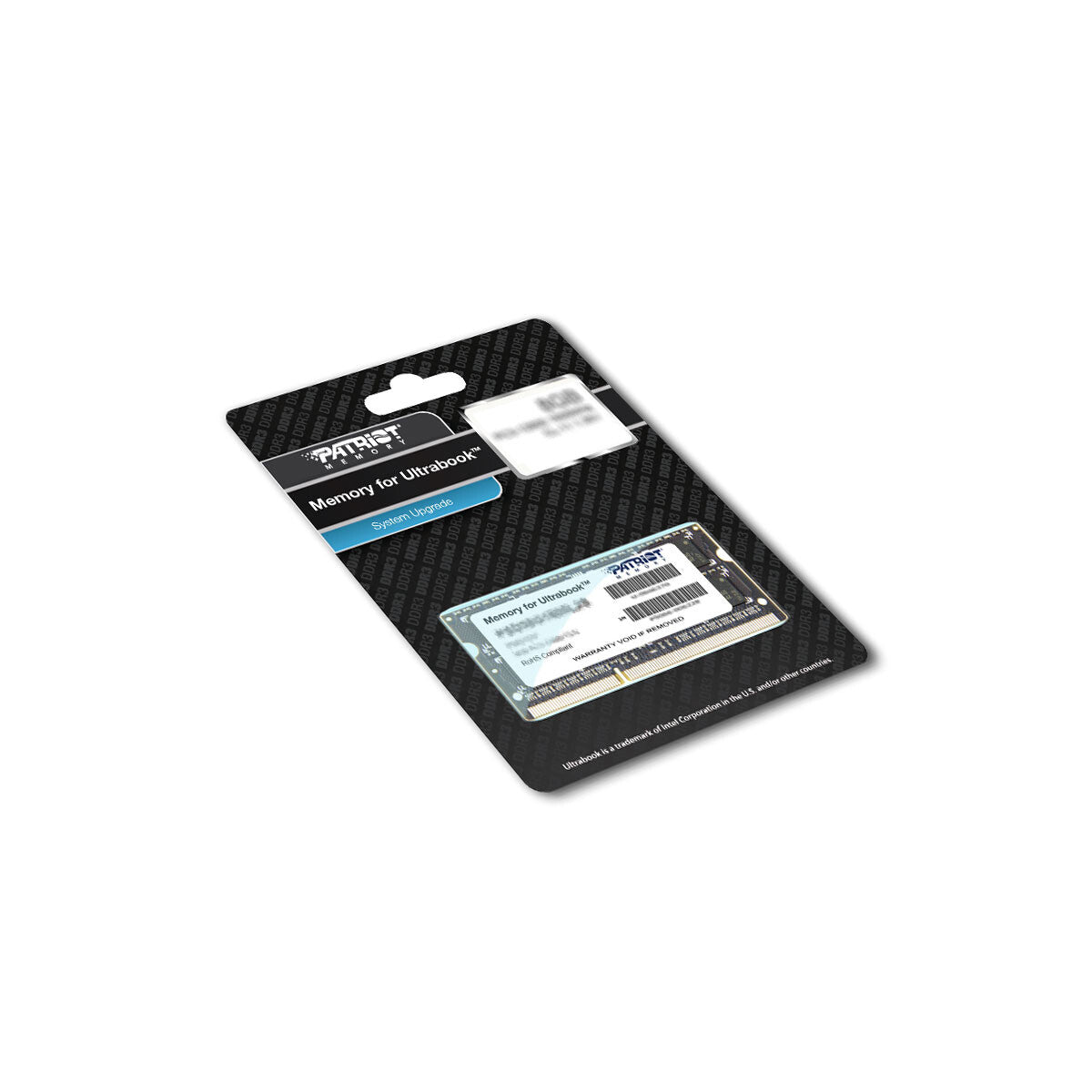 Patriot Memory PSD34G1600L2S memory module 4 GB 1 x 4 GB DDR3L