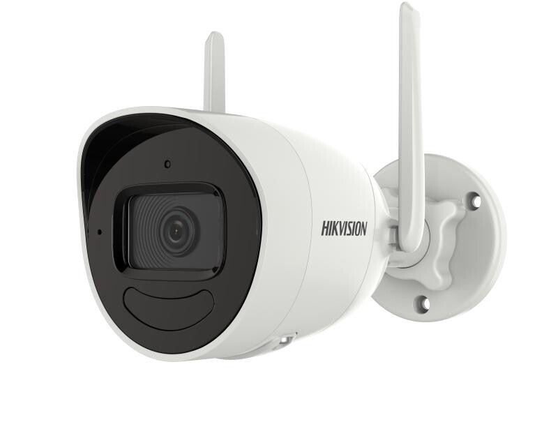 Hikvision Digital Technology Hikvision 4MP Wireless Outdoor Audio Fixed Bullet Network Camera BUilt-in Two Way Audio IP66 IR up to 30m