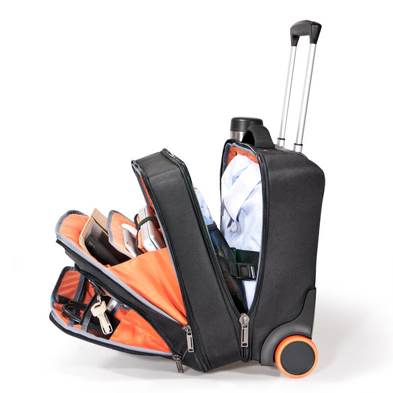 Everki EKB440 laptop case 40.6 cm (16") Trolley case Black, Orange