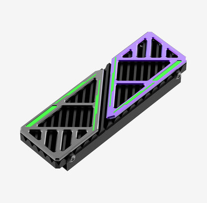 Hiksemi HS-RADIATOR-MH1 computer cooling system M.2 NVMe SSD Heatsink/Radiator Black