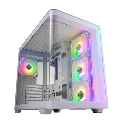 FSP M580-WA Case Midi Tower mITX, mATX White ARGB