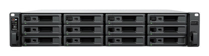 Synology RackStation RS2423RP+II NAS Rack (2U) AMD Ryzen V1780B 8 GB DDR4 0 TB DiskStation Manager Black