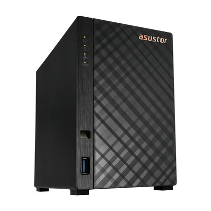 Asustor AS1102T NAS Mini Tower ARM RTD1296 1 GB DDR4 0 TB ADM Black