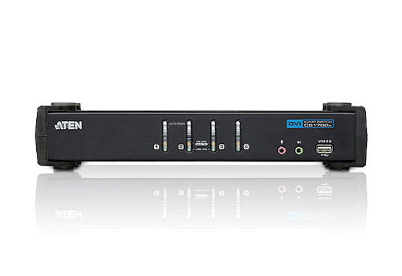 ATEN CS1764A KVM switch Black