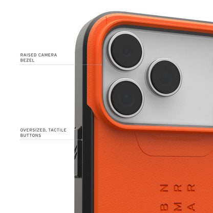 Urban Armor Gear Civilian mobile phone case 17.5 cm (6.9") Cover Orange