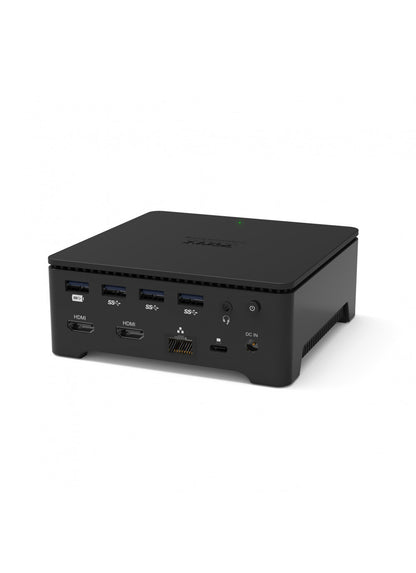 Port Designs 901908-W-EU laptop dock/port replicator Wired USB 3.2 Gen 1 (3.1 Gen 1) Type-A Black