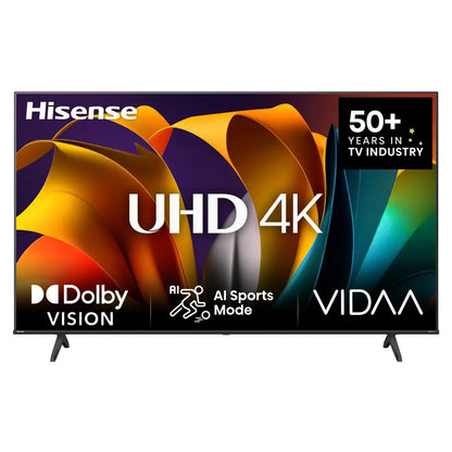 Hisense 58A6N 147.3 cm (58") 4K Ultra HD Smart TV Wi-Fi Black
