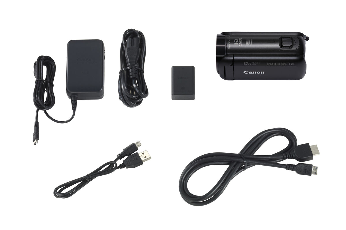 Canon LEGRIA HF R806 Handheld camcorder 3.28 MP CMOS Full HD Black