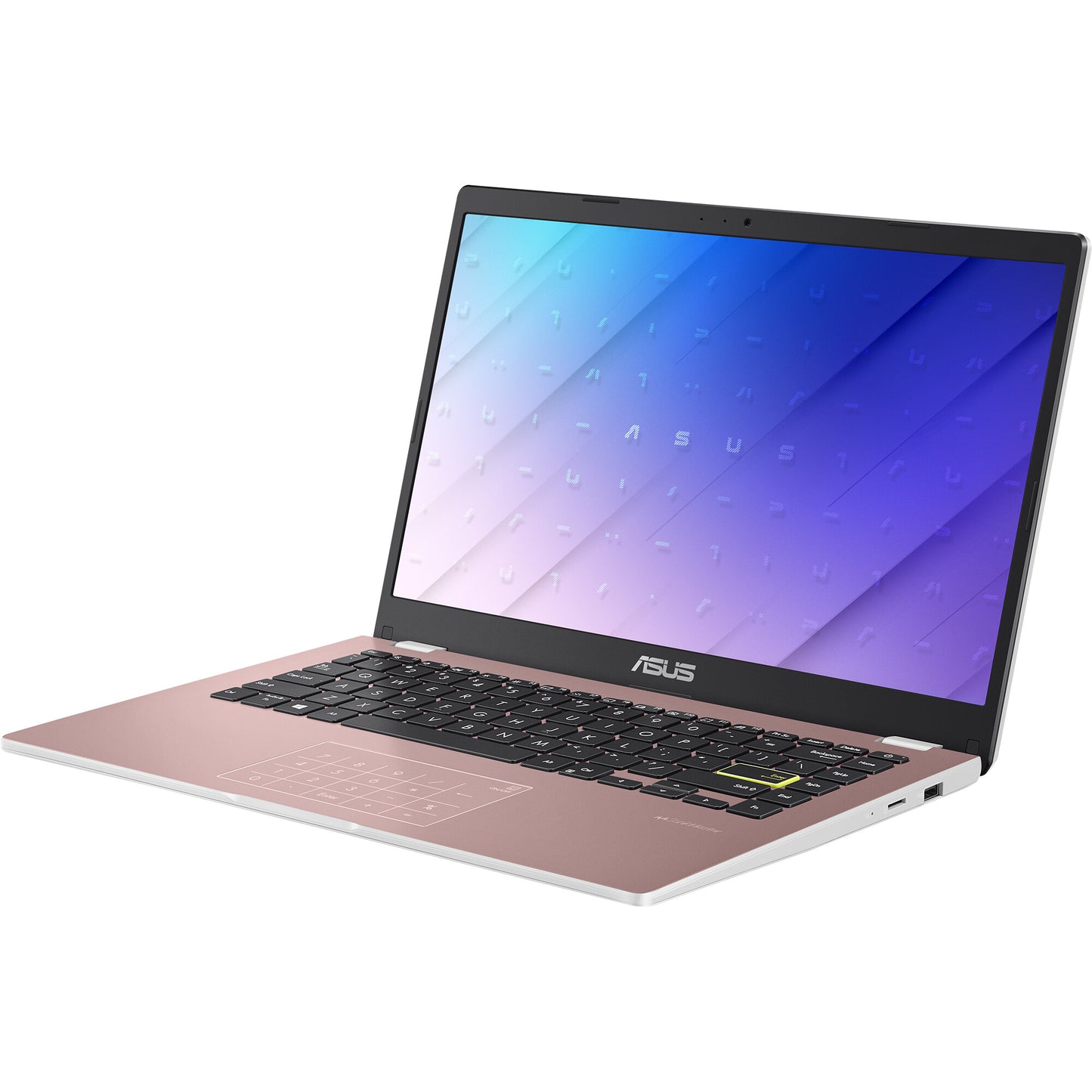 ASUS E410 Intel® Celeron® N N4020 Laptop 35.6 cm (14") HD 4 GB DDR4-SDRAM 128 GB eMMC Wi-Fi 5 (802.11ac) Windows 11 Home Pink gold