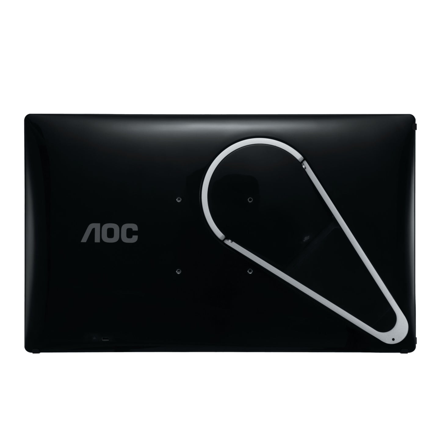 AOC E1659FWU portable TV/monitor Black 39.6 cm (15.6") 1366 x 768 pixels