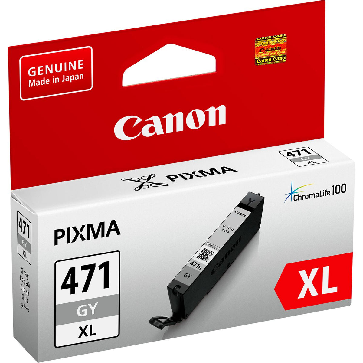 Canon CLI-471XL ink cartridge 1 pc(s) Original High (XL) Yield Grey