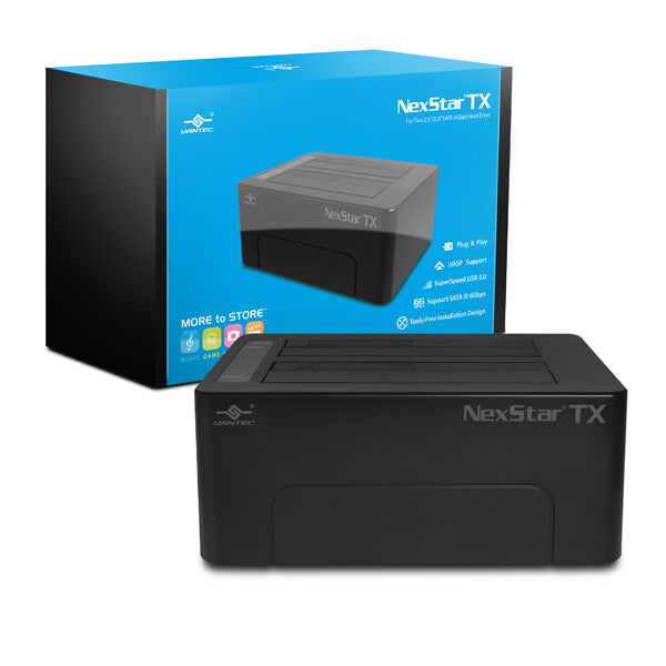 Vantec NexStar TX USB 3.2 Gen 1 (3.1 Gen 1) Type-B Black