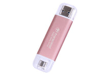 Transcend ESD310 512 GB USB Type-A to USB Type-C 3.2 Gen 2 (3.1 Gen 2) Pink