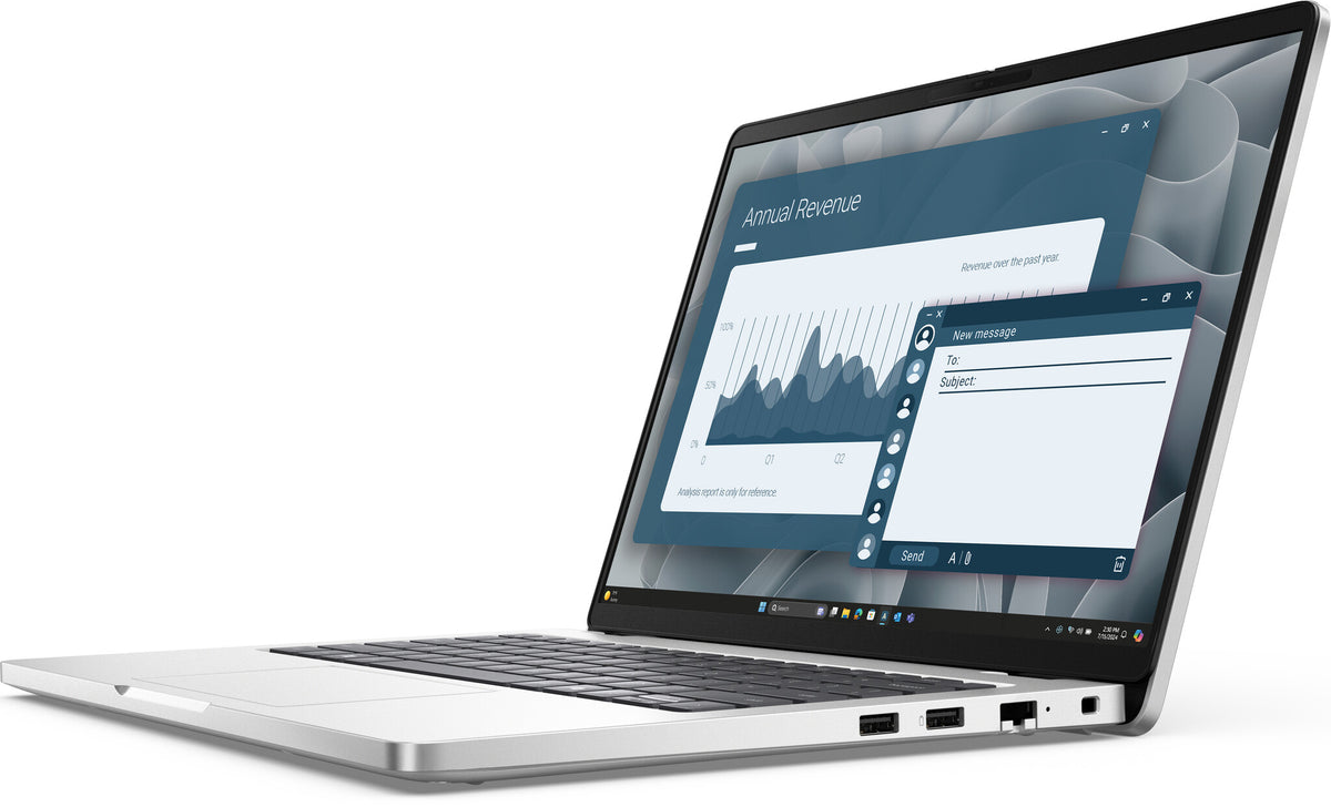 DELL Pro 14 PC14255 AMD Ryzen AI 7 PRO 350 Laptop 35.6 cm (14") Full HD+ 16 GB DDR5-SDRAM 1 TB SSD Wi-Fi 6E (802.11ax) Windows 11 Pro Platinum