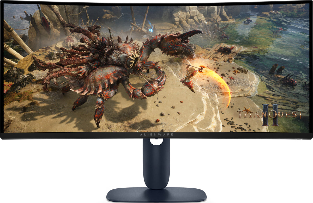 Alienware AW3425DWM computer monitor 86.4 cm (34") 3440 x 1440 pixels Wide Quad HD LCD Black, Blue