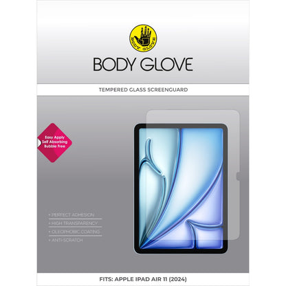 Bodyglove Body Glove Tempered Glass Screen Protector - Apple iPad Air 11-inch (M4/M3/M2, 2026/2025/2024) - Clear
