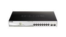 D-Link 10-Port Gigabit PoE+ Smart Managed Switch including 2 SFP Ports