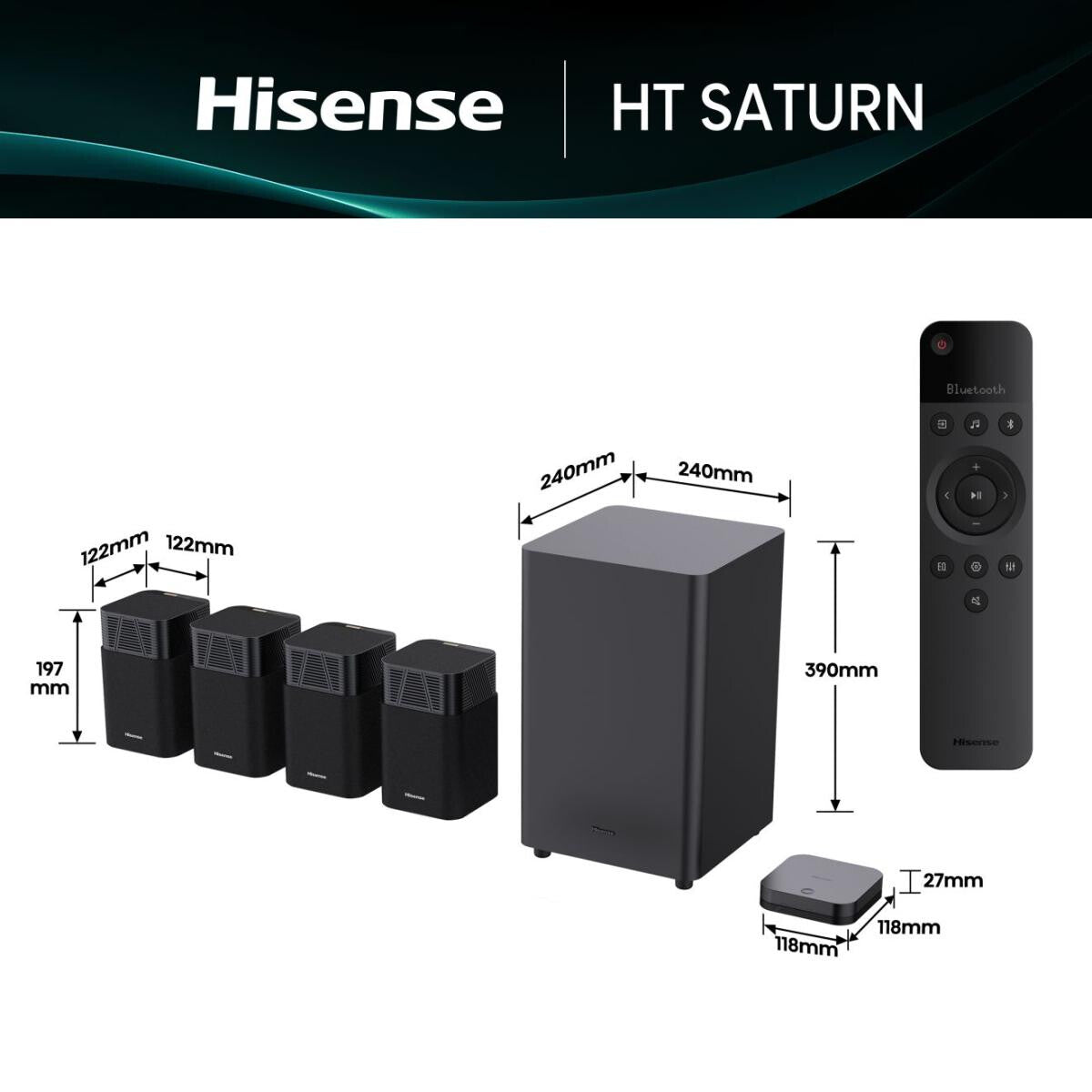 Hisense HT Saturn Soundbar