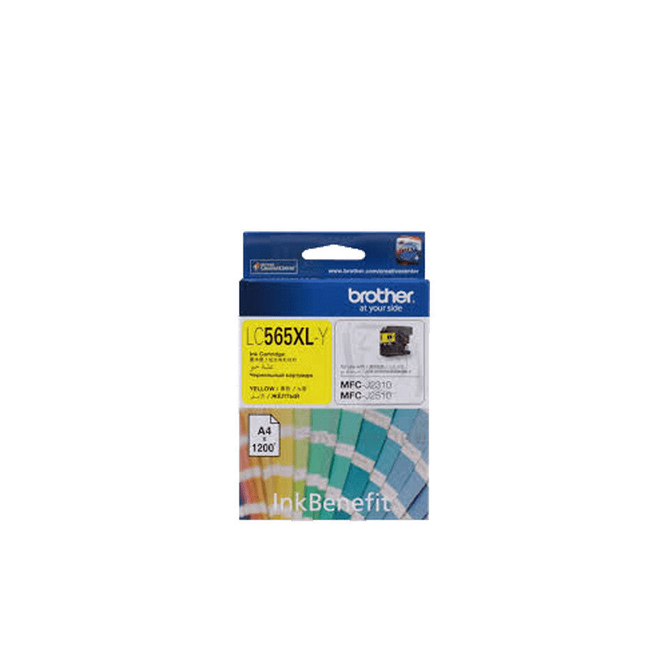 Brother LC-565XLY ink cartridge Original High (XL) Yield Yellow