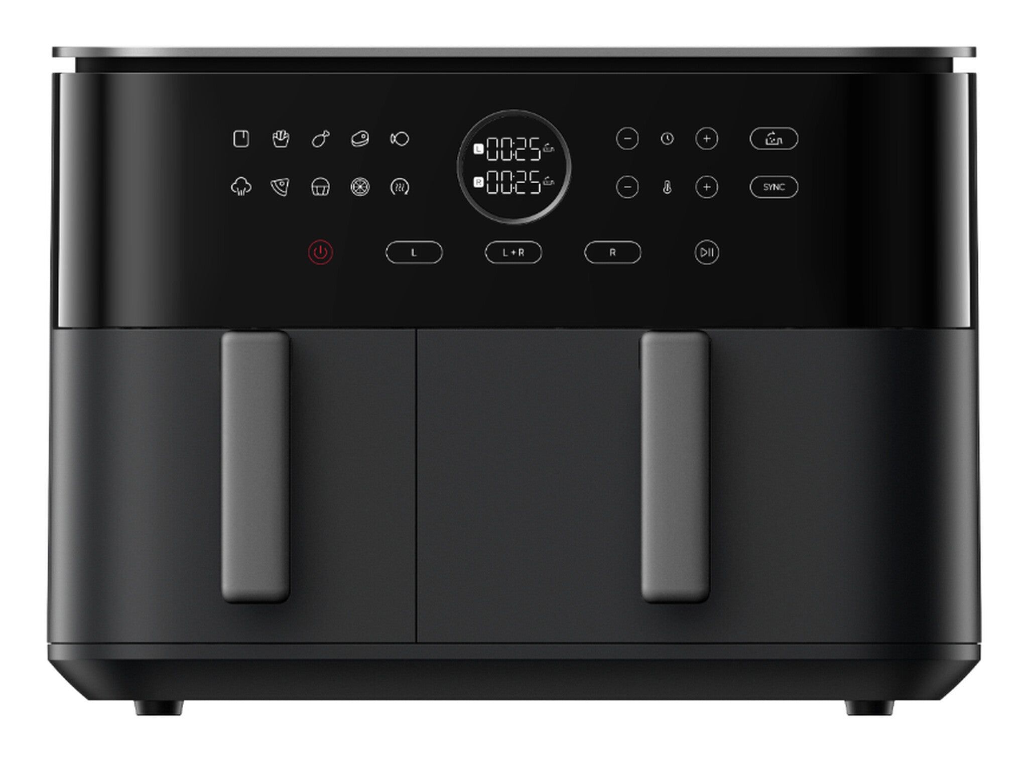 Xiaomi MAF-D1001 Double 10 L Stand-alone 2700 W Hot air fryer Black