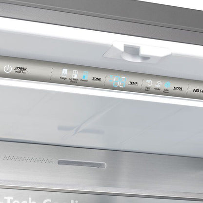 Hisense H750FS-WD side-by-side refrigerator Freestanding Stainless steel
