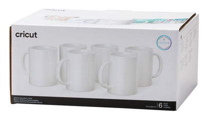 Cricut Blank cup White Universal 6 pc(s)