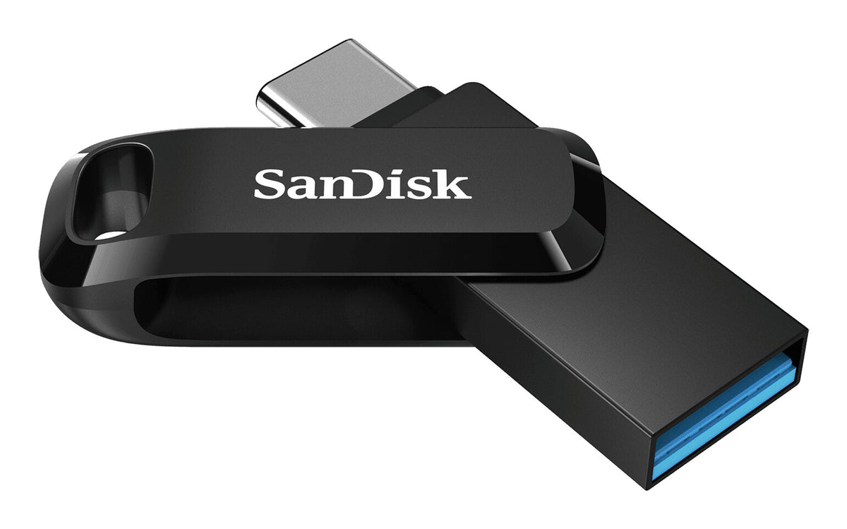 SanDisk Ultra Dual Drive Go USB flash drive 512 GB USB Type-A / USB Type-C 3.2 Gen 1 (3.1 Gen 1) Black