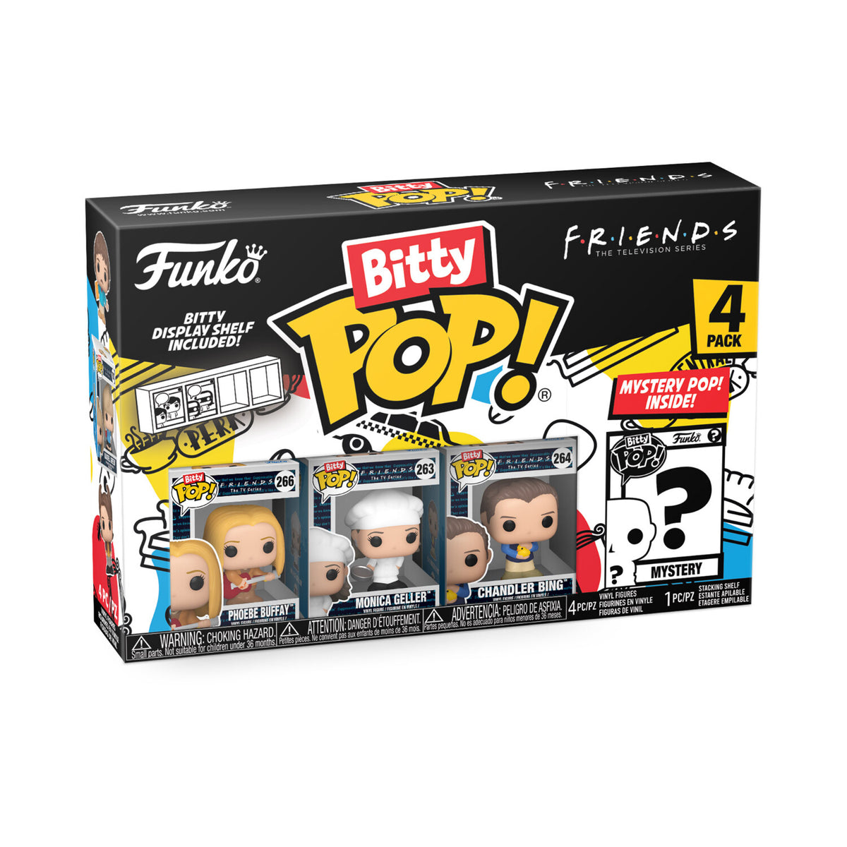 Funko Bitty Pop!: Friends - Series 4 4 Pack