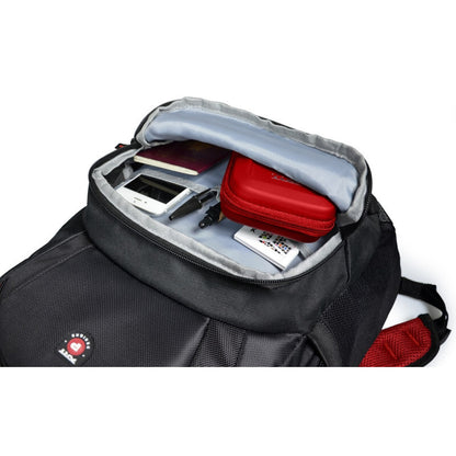 Port Designs Houston backpack Casual backpack Black Nylon, Polyester