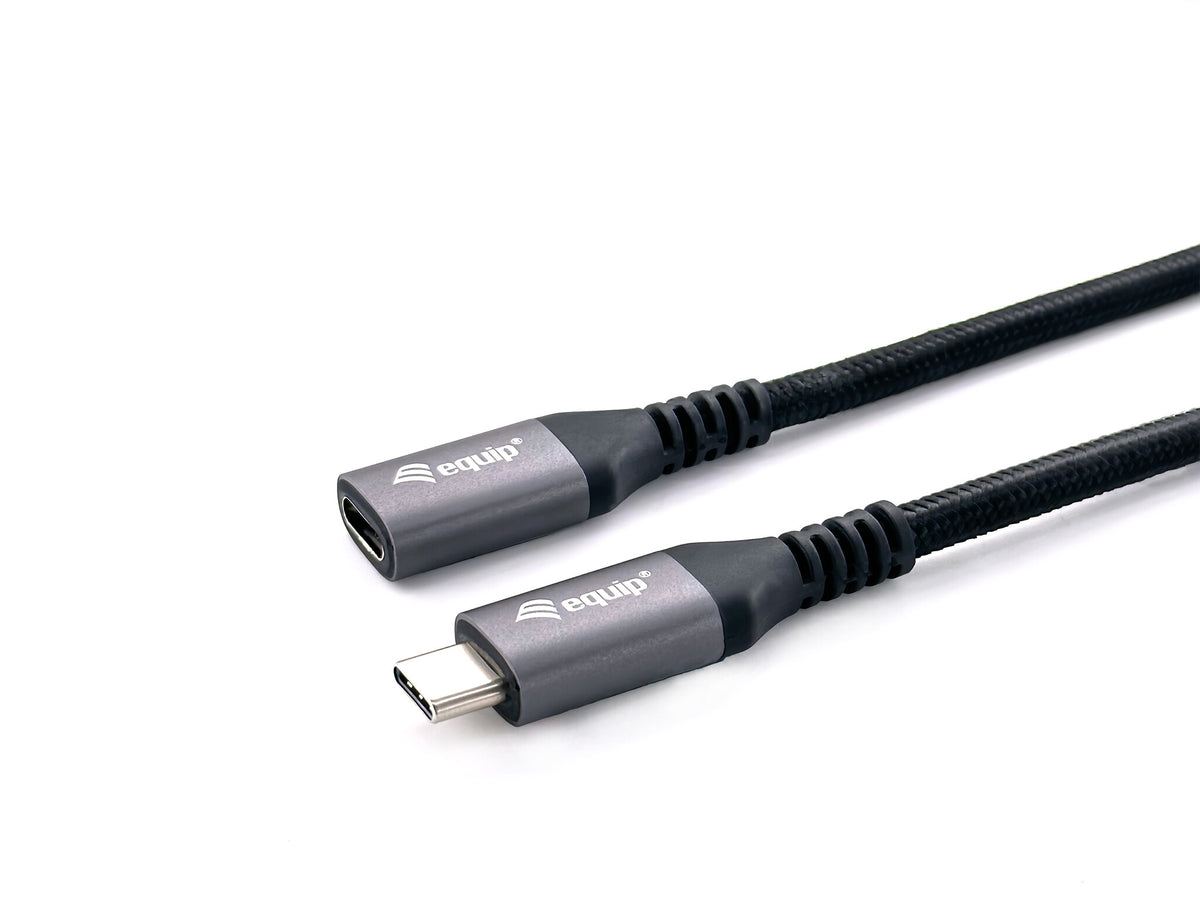 Equip USB 3.2 Gen 2 C to C Extension Cable, M/F, 1.0m, 4K/60Hz, 10Gbps