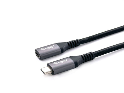 Equip USB 3.2 Gen 2 C to C Extension Cable, M/F, 1.0m, 4K/60Hz, 10Gbps