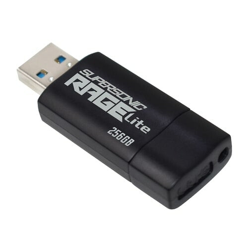 Patriot Memory PEF256GRLB32U USB flash drive 256 GB USB Type-A 3.2 Gen 1 (3.1 Gen 1) Black, Blue