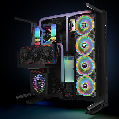 Thermaltake Riing Quad 12 RGB Computer case Fan 12 cm White