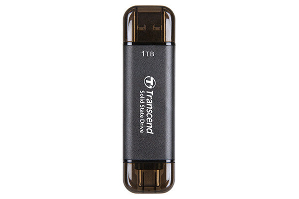 Transcend ESD310C Thunderbolt technology 1 TB USB Type-A to USB Type-C USB 3.2 Gen 2x2 Black