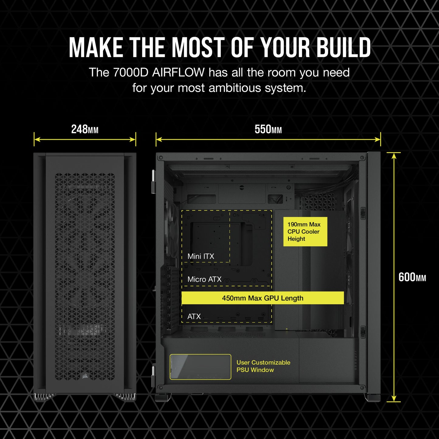 Corsair 7000D Airflow Full Tower Black