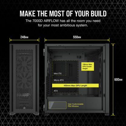 Corsair 7000D Airflow Full Tower Black