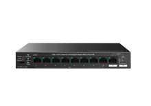 Tenda TEG1110PF-8-120W network switch Unmanaged Gigabit Ethernet (10/100/1000) Power over Ethernet (PoE) Black
