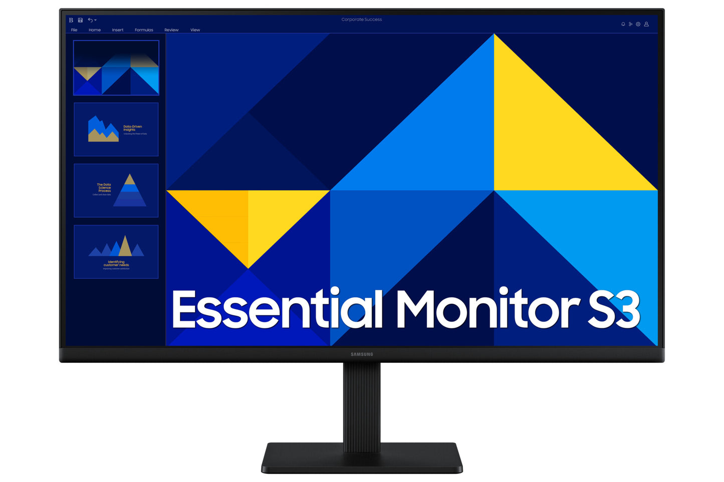 Samsung S30GD computer monitor 68.6 cm (27") 1920 x 1080 pixels Full HD LCD Black