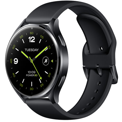 Xiaomi Watch 2 3.63 cm (1.43") AMOLED 46 mm Digital 466 x 466 pixels Touchscreen Black Wi-Fi GPS (satellite)