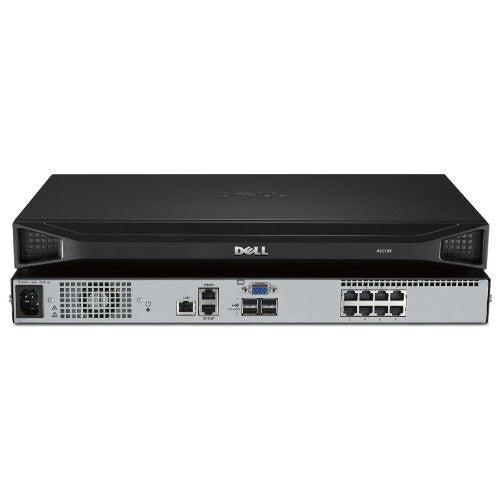 DELL DAV2108 KVM switch Rack mounting Black