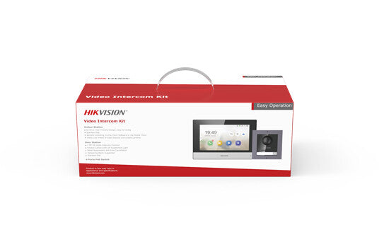 Hikvision DS-KIS602 video intercom system 2 MP 17.8 cm (7") Black, Grey