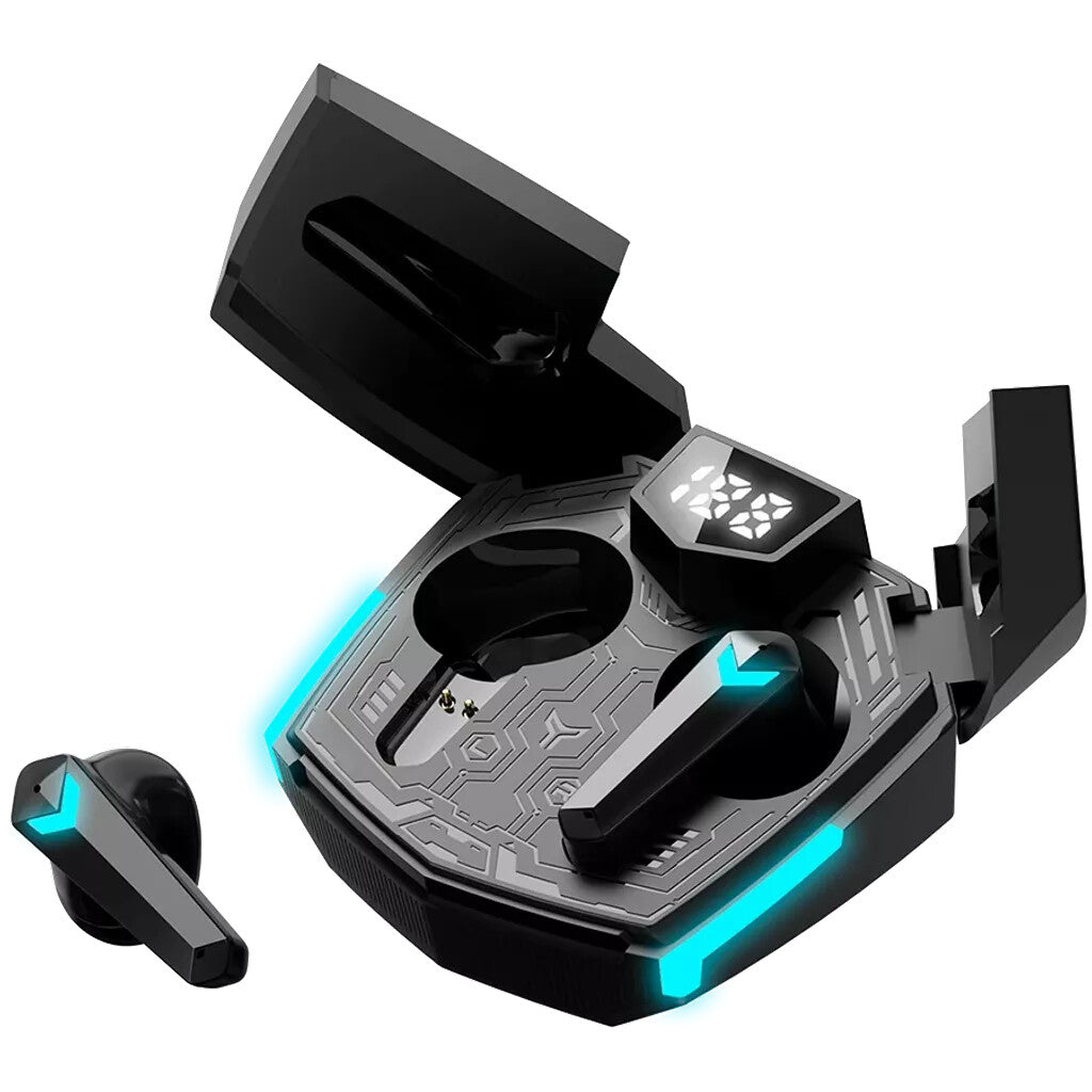 Canyon GTWS-2 Headset Wireless Ear-hook Gaming USB Type-C Bluetooth Charging stand Black