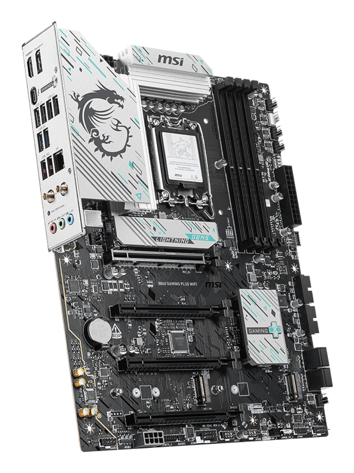 MSI B860 GAMING PLUS WIFI motherboard Intel B860 LGA 1851 (Socket V1) ATX